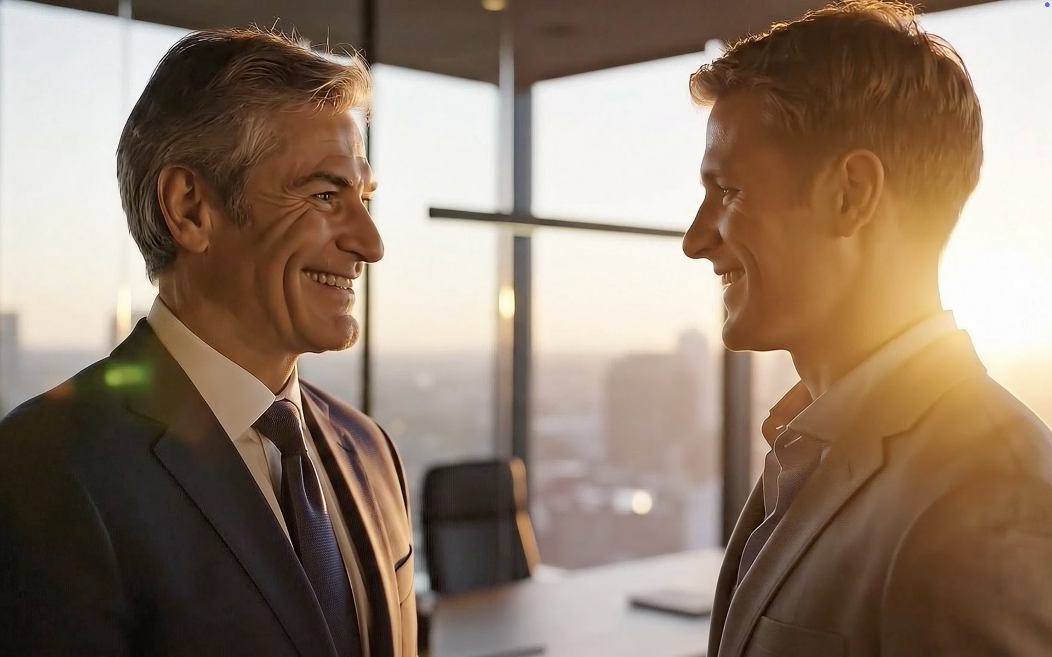 Professional business meeting